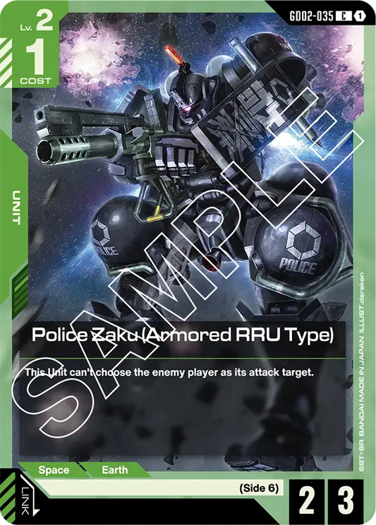 Police Zaku (Armored RRU Type)