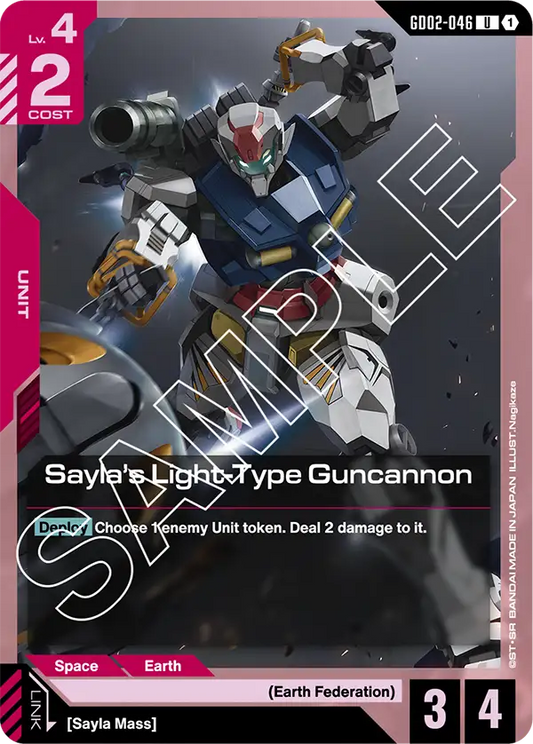 Sayla's Light-Type Guncannon