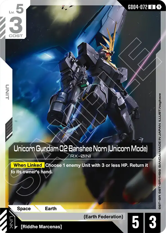 Unicorn Gundam 02 Banshee Norn (Unicorn Mode)