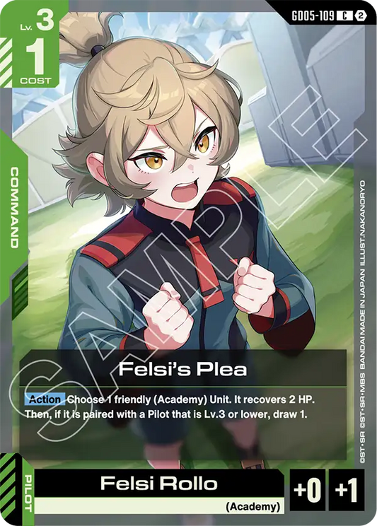 Felsi's Plea