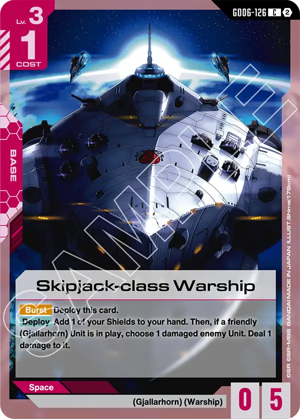 Skipjack-class Warship