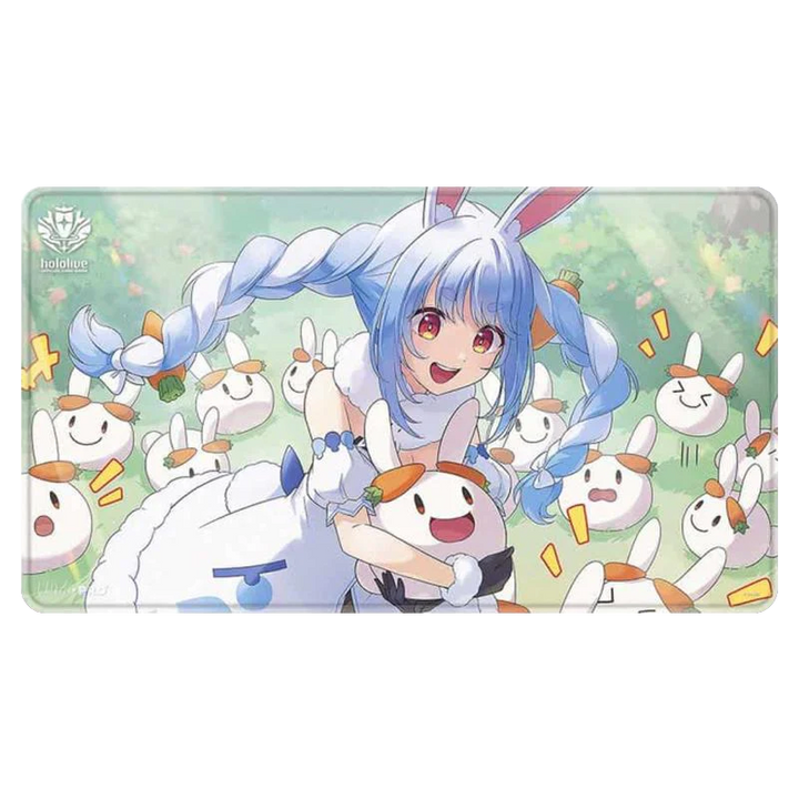 Hololive_ Official_ Card_ Game_ -_ Usada_ Pekora_ Stitched_ Playmat
