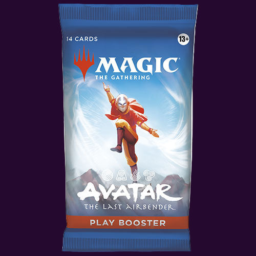 MAGIC: THE GATHERING Avatar The Last Airbender play booster pack on a white background