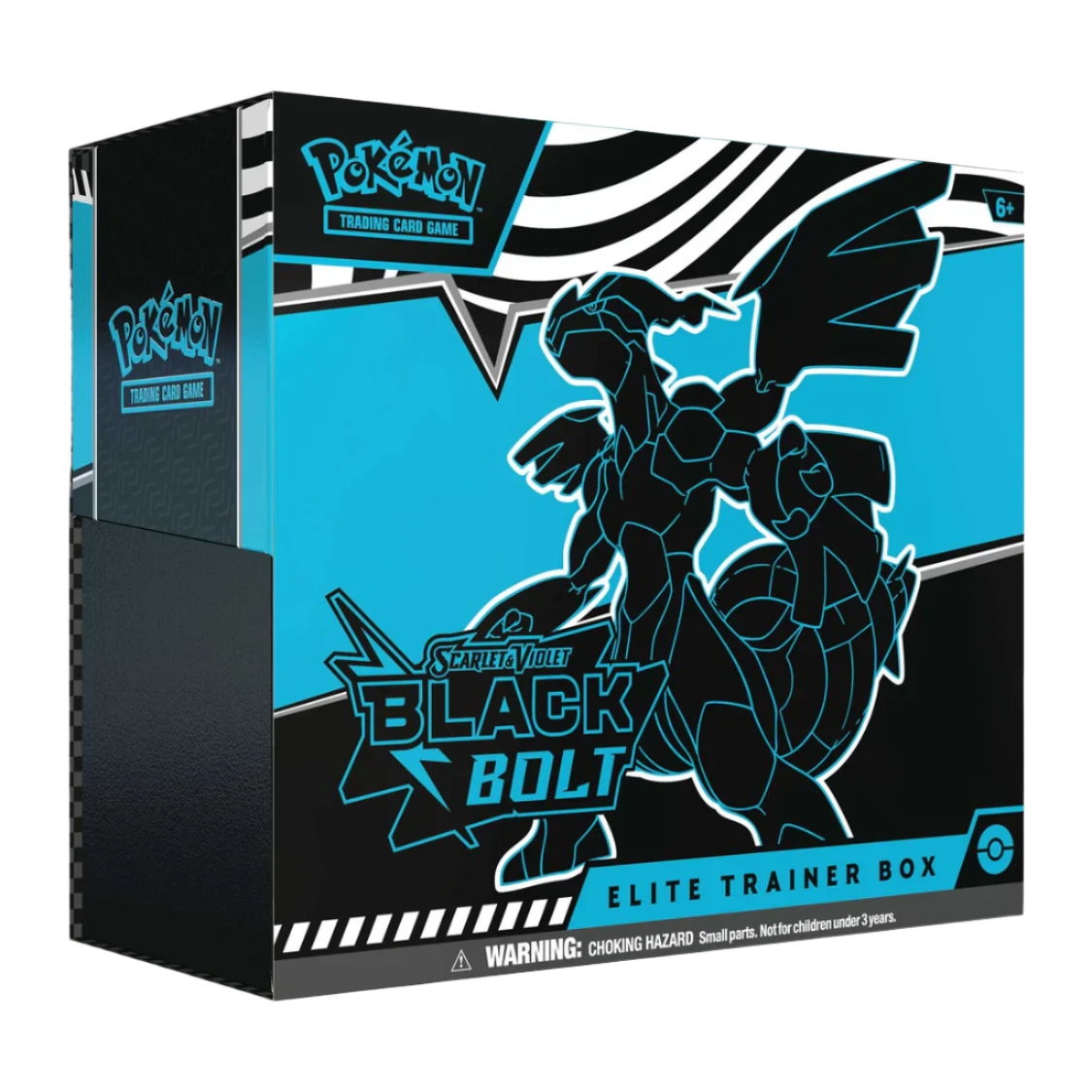 Pokémon TCG: Scarlet & Violet 10.5 - Black Bolt - Elite Trainer Box Zekrom - Ultra Rare Cards