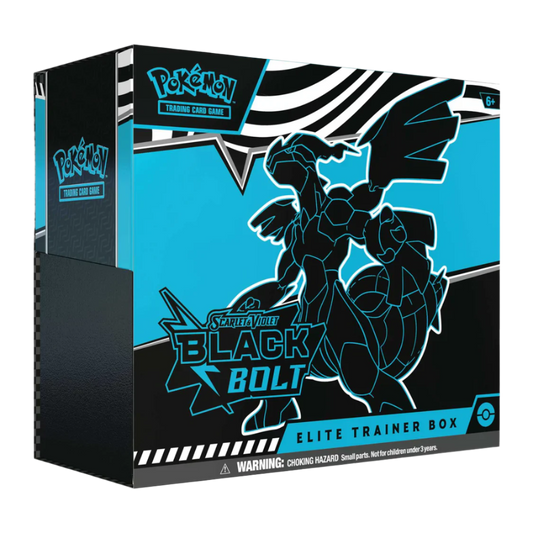 Pokémon TCG: Scarlet & Violet 10.5 - Black Bolt - Elite Trainer Box Zekrom - Ultra Rare Cards