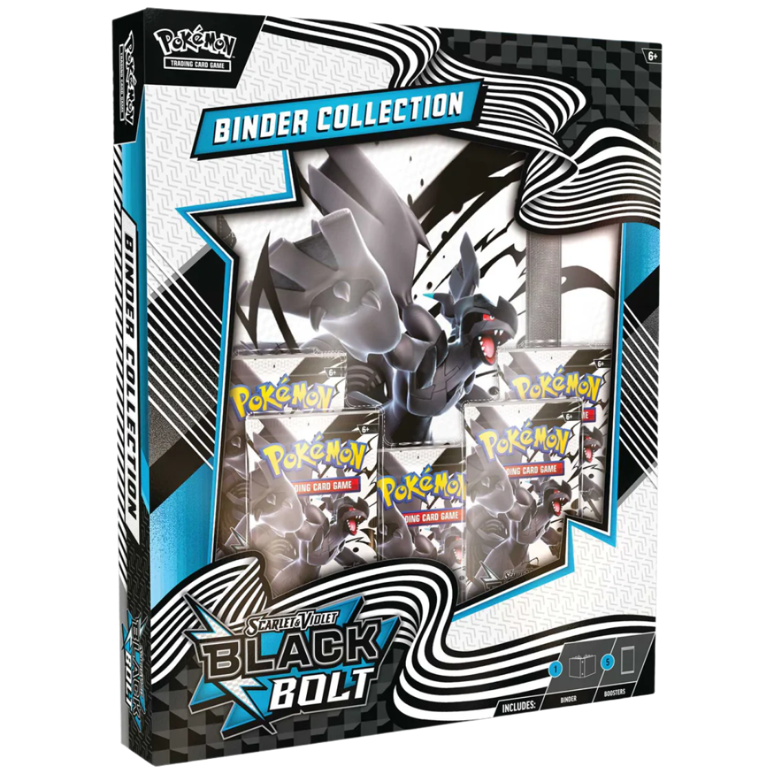 Pokémon TCG: Scarlet & Violet 10.5 - Black Bolt - Binder Collection Zekrom - Ultra Rare Cards
