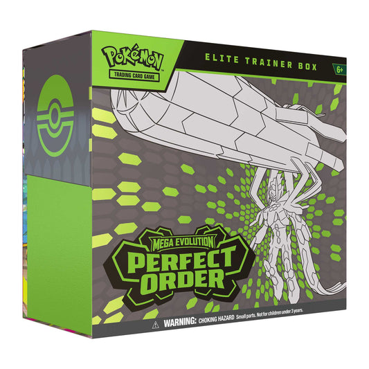 Pokémon TCG: Mega Evolution Perfect Order -  Elite Trainer Box (1 Packs)