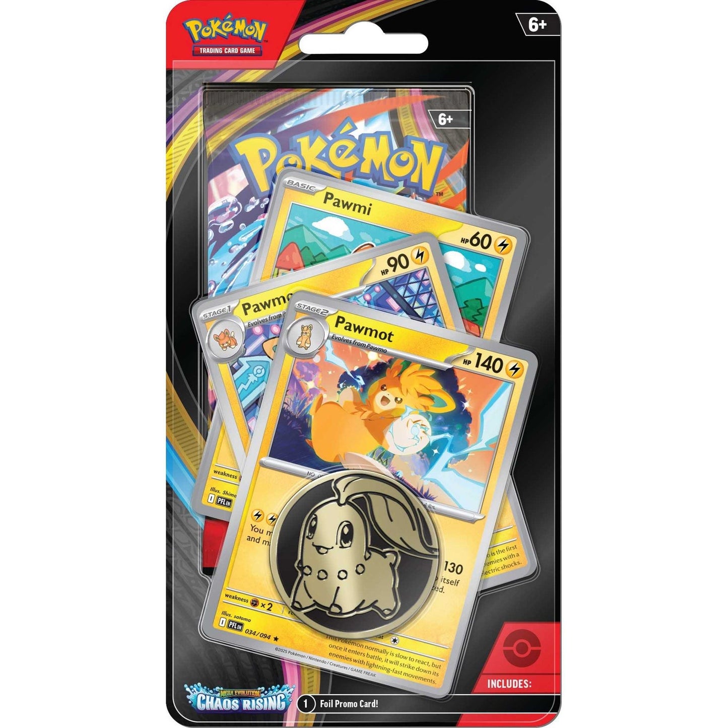Pokémon TCG: Mega Evolution Chaos Rising - Premium Checklane Pair