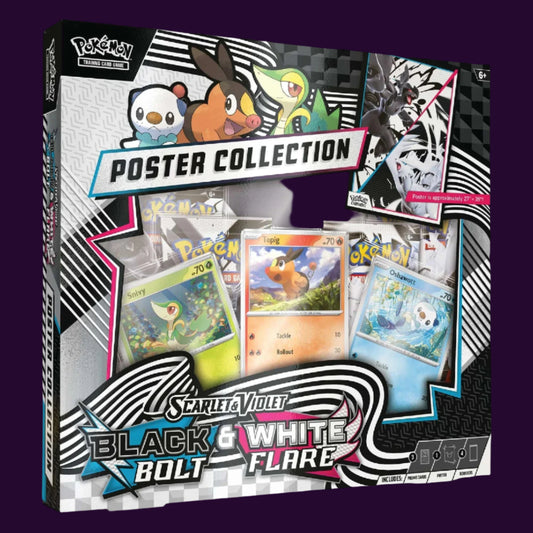 Pokémon TCG: Black Bolt & White Flare Unova Poster Collection