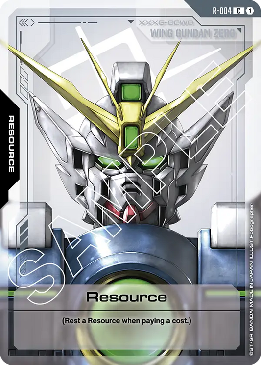 Resource (Wing Gundam Zero) (Foil)
