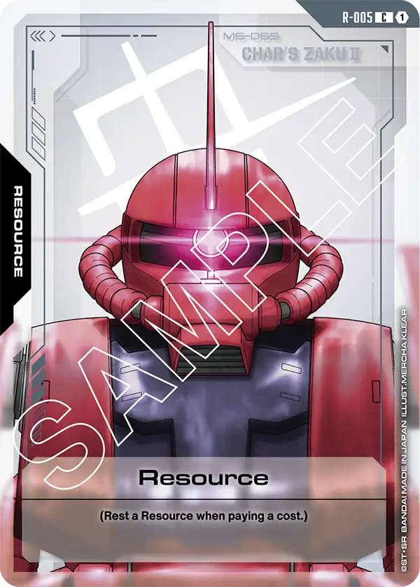 Resource (Char's Zaku II)