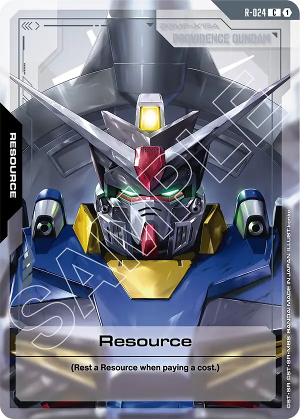 Resource (Providence Gundam)
