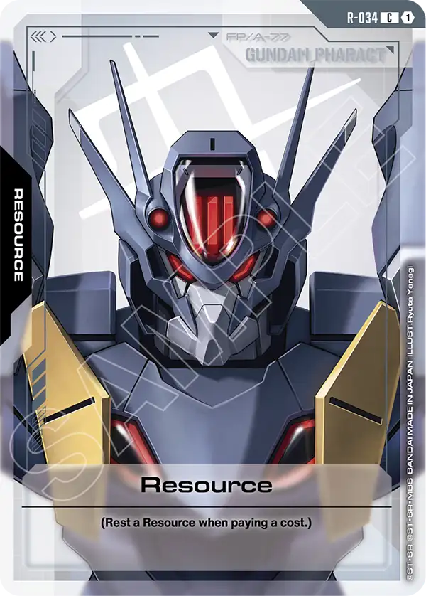 Resource (Gundam Pharact)