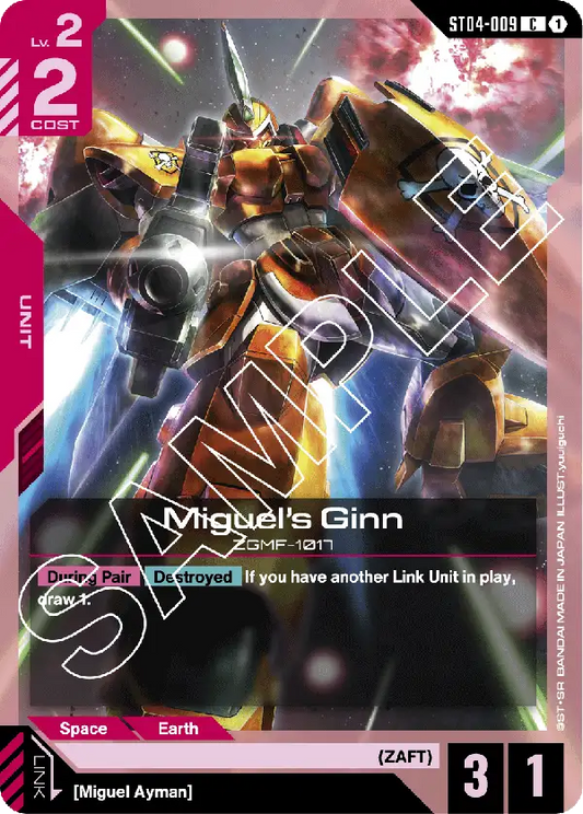 Miguel's Ginn
