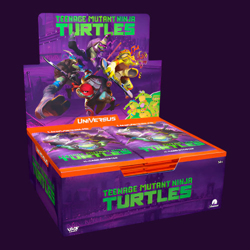 Universus CCG - Teenage Mutant Ninja Turtles Booster Box (24 Packs) - Ultra Rare Cards