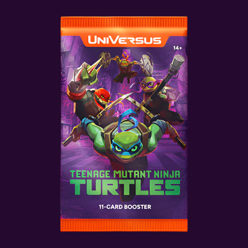Universus CCG - Teenage Mutant Ninja Turtles Booster Box (24 Packs) - Ultra Rare Cards