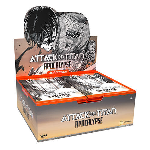 Universus CCG - Attack on Titan: Apocalypse Booster Box (24 Packs) - Ultra Rare Cards