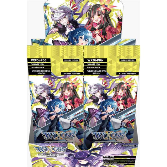 WIXOSS Booster Box P06 - WELCOME BACK DIVA - Ultra Rare Cards
