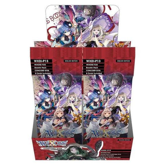 WIXOSS Booster Box P13 - CONCORD DIVA - Ultra Rare Cards