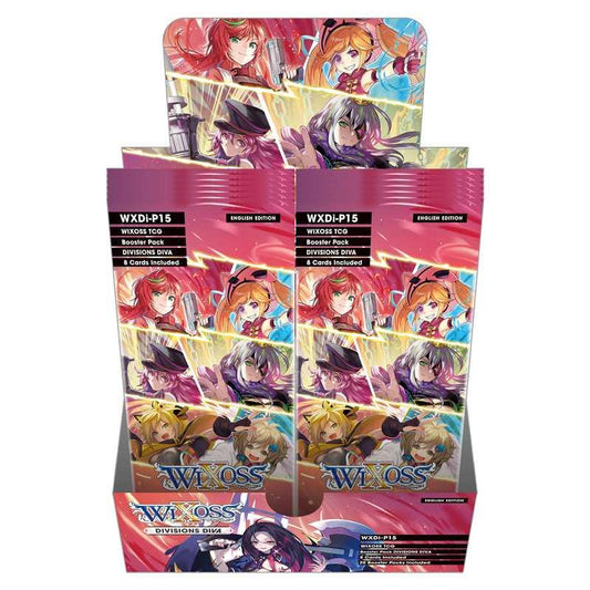 WIXOSS Booster Box - P15 - DIVISIONS DIVA - Ultra Rare Cards