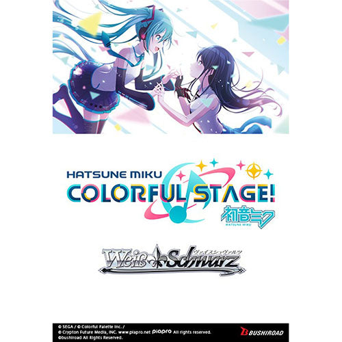 Weiss Schwarz - Hatsune Miku: Colourful Stage! Booster Box (12 Packs) ENG - Ultra Rare Cards