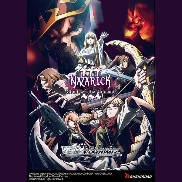 Weiss Schwarz - Tomb of The Undead Extra Booster Vol.3 (6 Count)