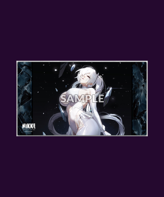 Official Weiss Schwarz Vol.18 rubber playmat featuring GODDESS OF VICTORY: NIKKE Chapter 32: Advance Cinderella artwork for trading card games.