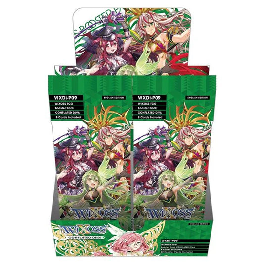 WIXOSS Booster Box P09 - CONFLATED DIVA - Ultra Rare Cards