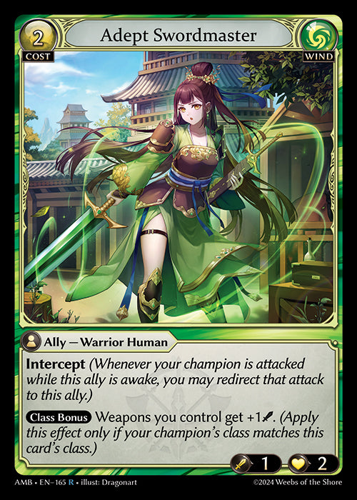 Adept Swordmaster - Ultra Rare Cards