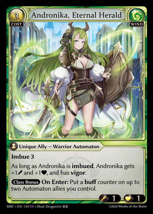 Andronika, Eternal Herald - Ultra Rare Cards