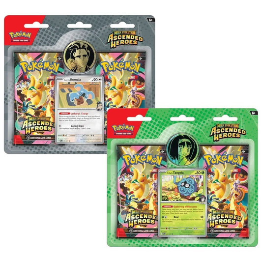 Pokémon TCG - Mega Evolution Ascended Heroes - Blister Collection BUNDLE (x2 Blister Packs)