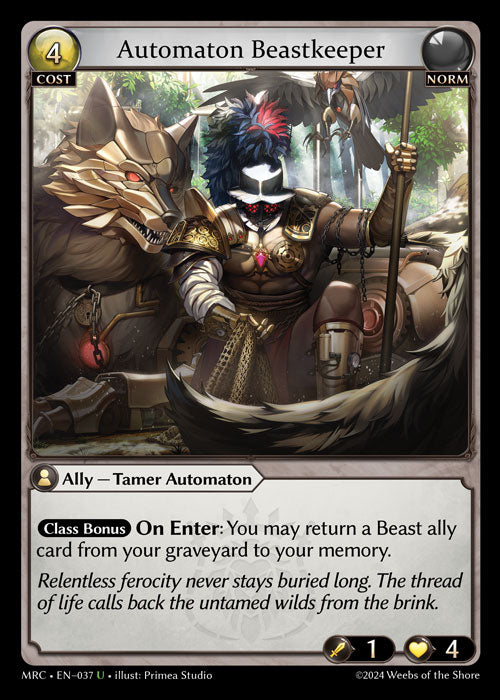 Automaton Beastkeeper - Ultra Rare Cards