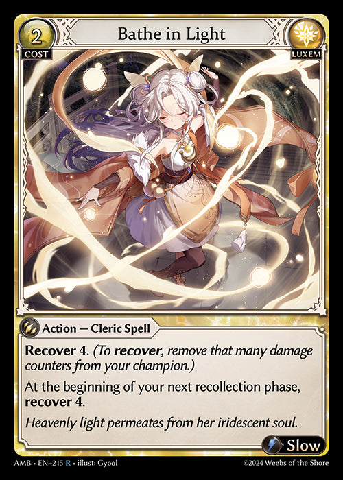 Bathe in Light (Foil) - Ultra Rare Cards