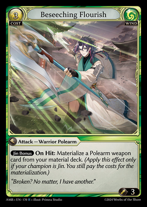 Beseeching Flourish - Ultra Rare Cards