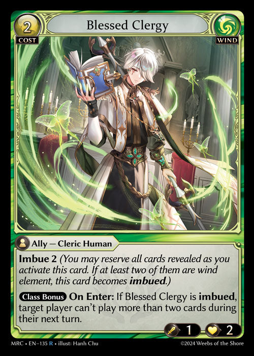 Blessed Clergy (Foil) - Ultra Rare Cards