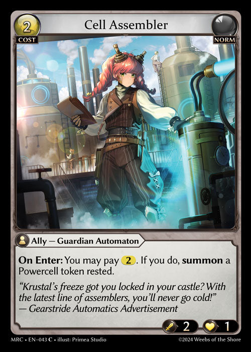Cell Assembler - Ultra Rare Cards