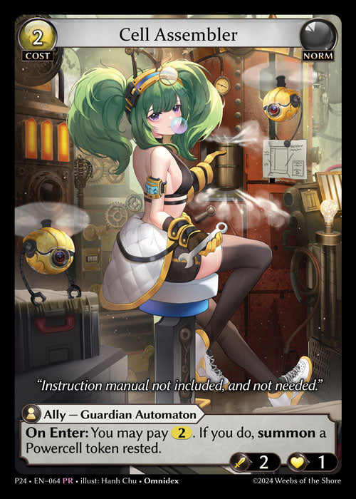 Cell Assembler P24 • EN—064 • PR - Ultra Rare Cards