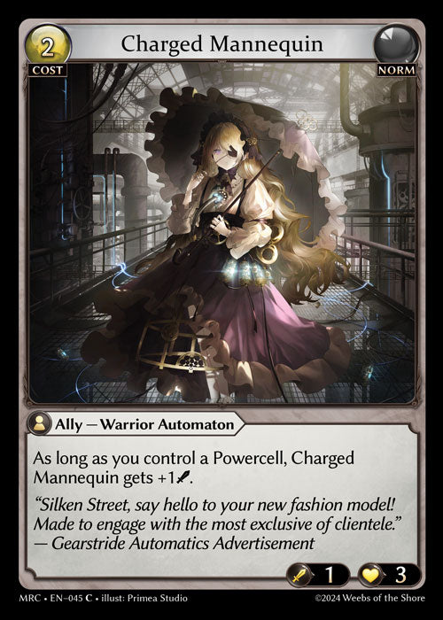 Charged Mannequin - Ultra Rare Cards