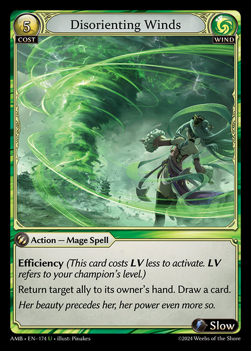 Disorienting Winds (Foil) - Ultra Rare Cards