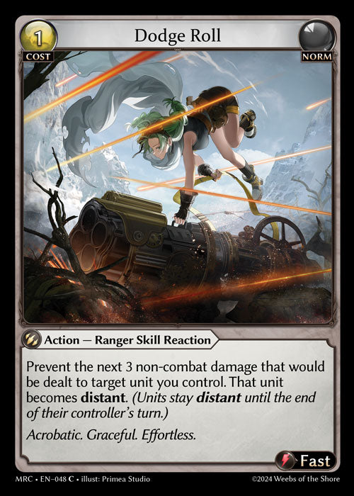 Dodge Roll (Foil) - Ultra Rare Cards