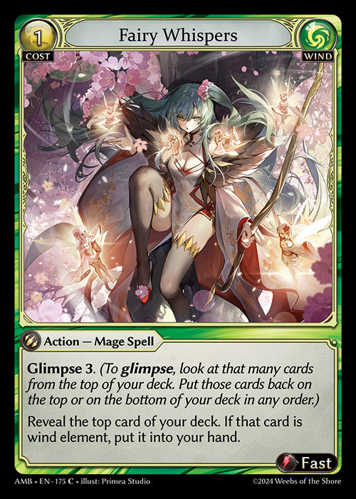 Fairy Whispers (Foil) - Ultra Rare Cards