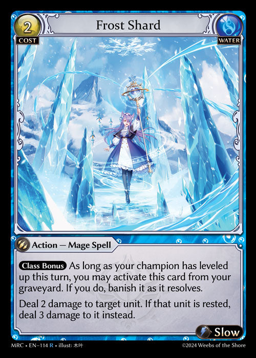Frost Shard - Ultra Rare Cards