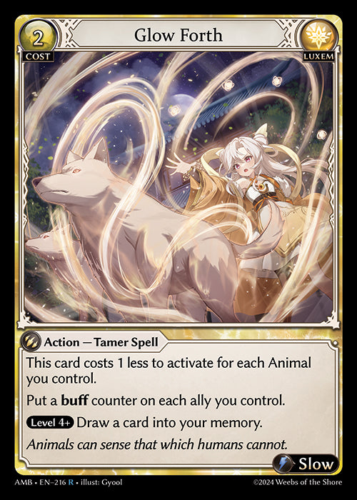Glow Forth (Foil) - Ultra Rare Cards