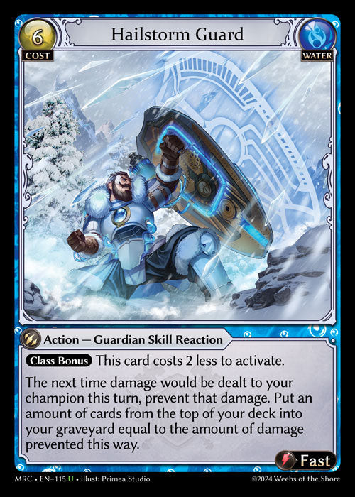 Hailstorm Guard (Foil) - Ultra Rare Cards