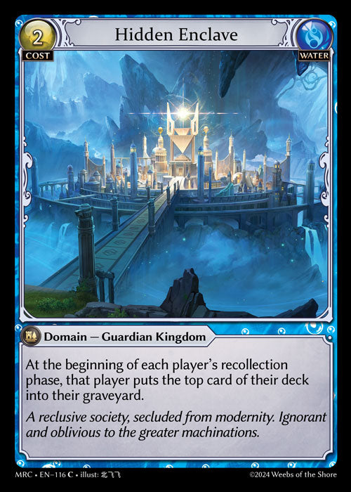Hidden Enclave (Foil) - Ultra Rare Cards