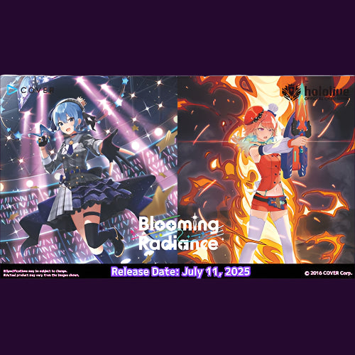 hololive OFFICIAL CARD GAME - Blooming Radiance Case (12 Boxes) - MEGA DEAL - Ultra Rare Cards