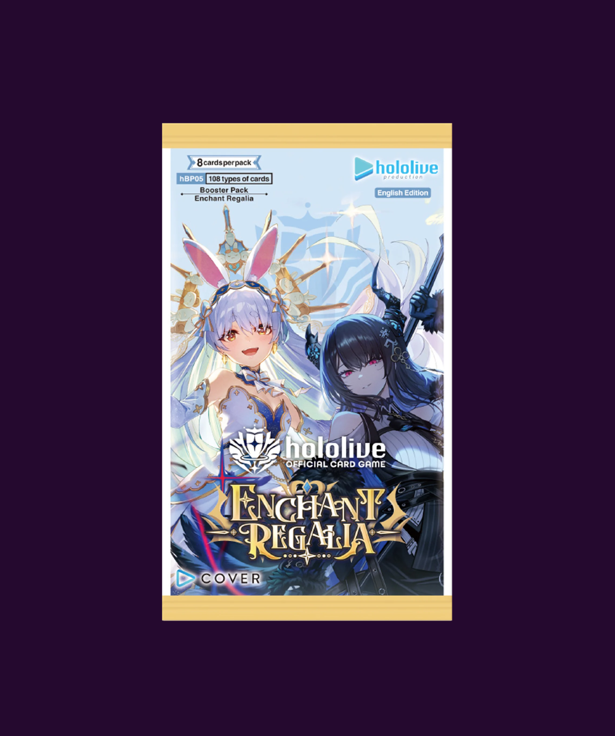 hololive OFFICIAL CARD GAME Enchant Regalia Booster Pack official trading card game pack