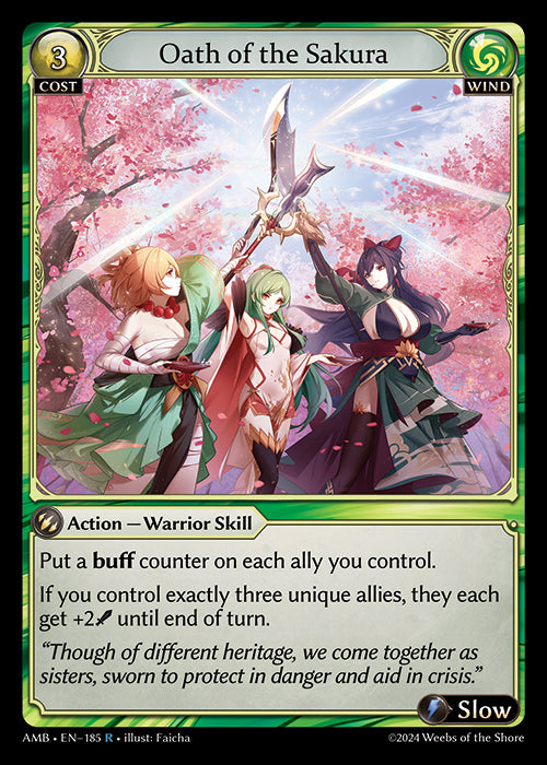 Oath of the Sakura (Foil) - Ultra Rare Cards
