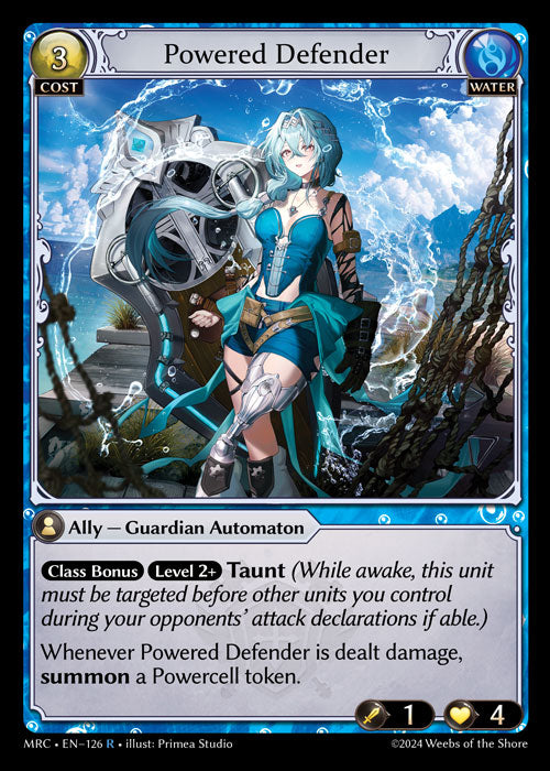 Powered Defender (Foil) - Ultra Rare Cards