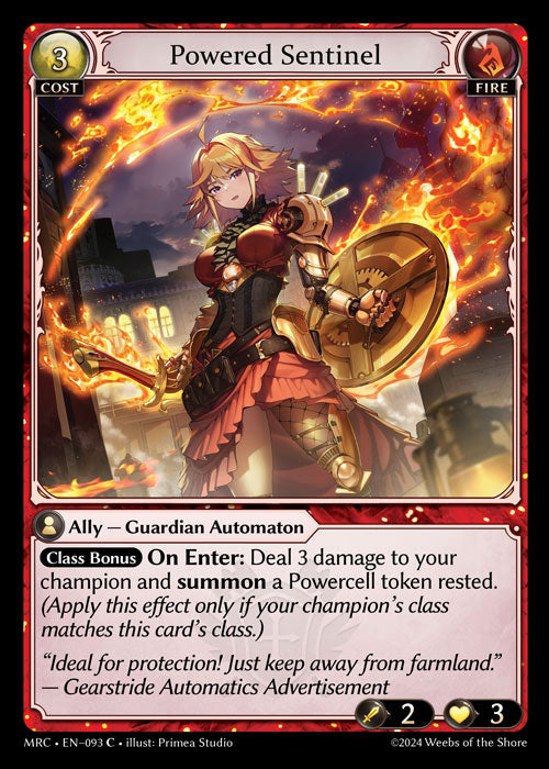 Powered Sentinel (Foil) - Ultra Rare Cards